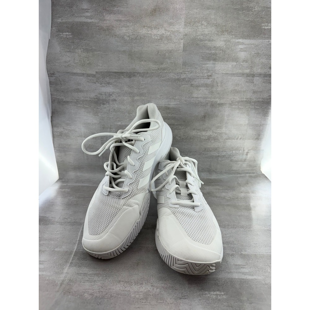 Adidas GameCourt 2 Men White Tennis Shoes IG9568 Size 12